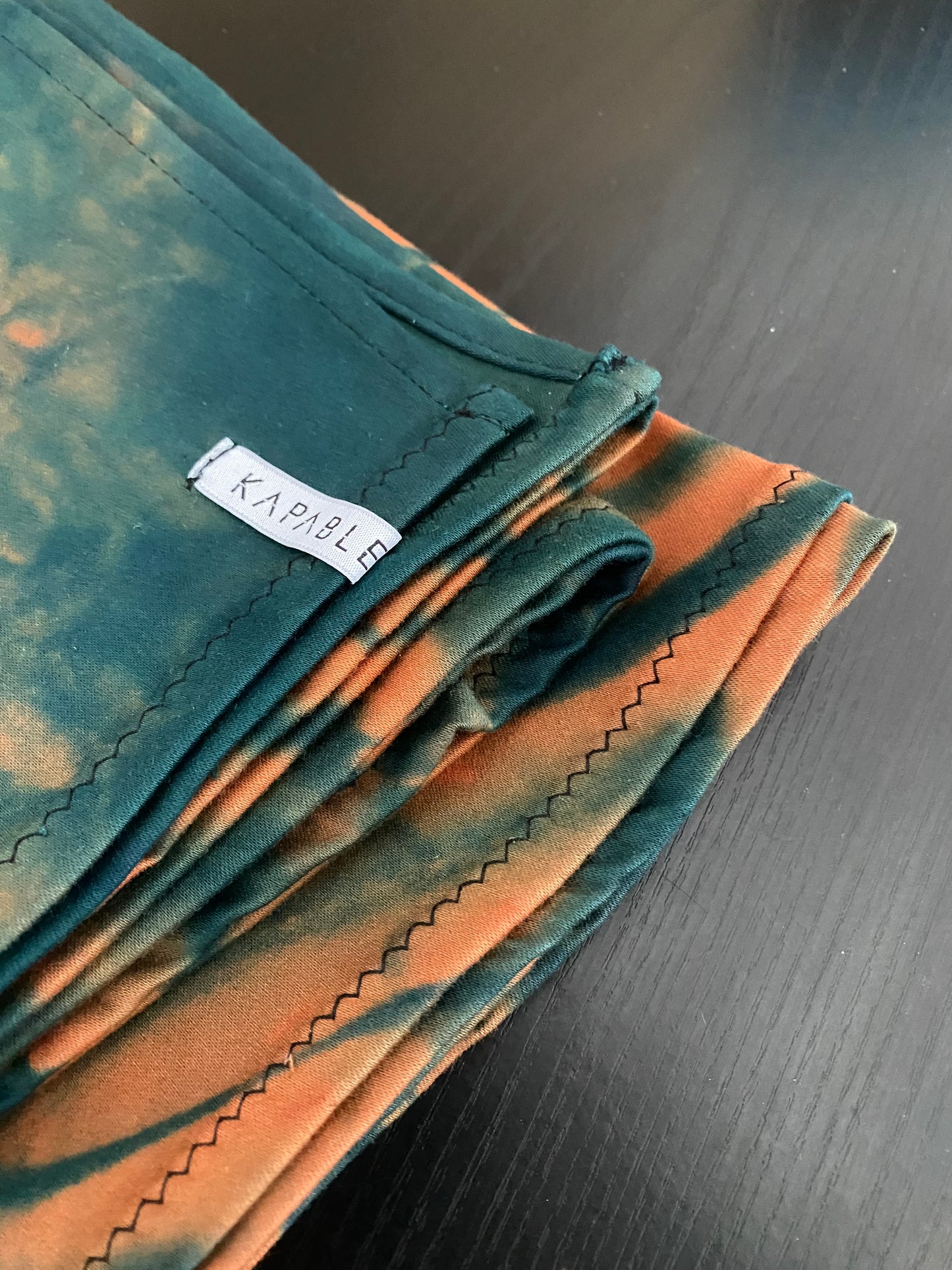 Resilience Headwrap Orange/Green